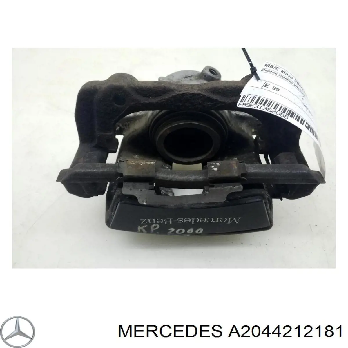 A2044212181 Mercedes Супорт гальмівний, передній, лівий
