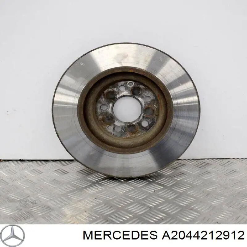 Гальмівні диски передні A2044212912 Mercedes