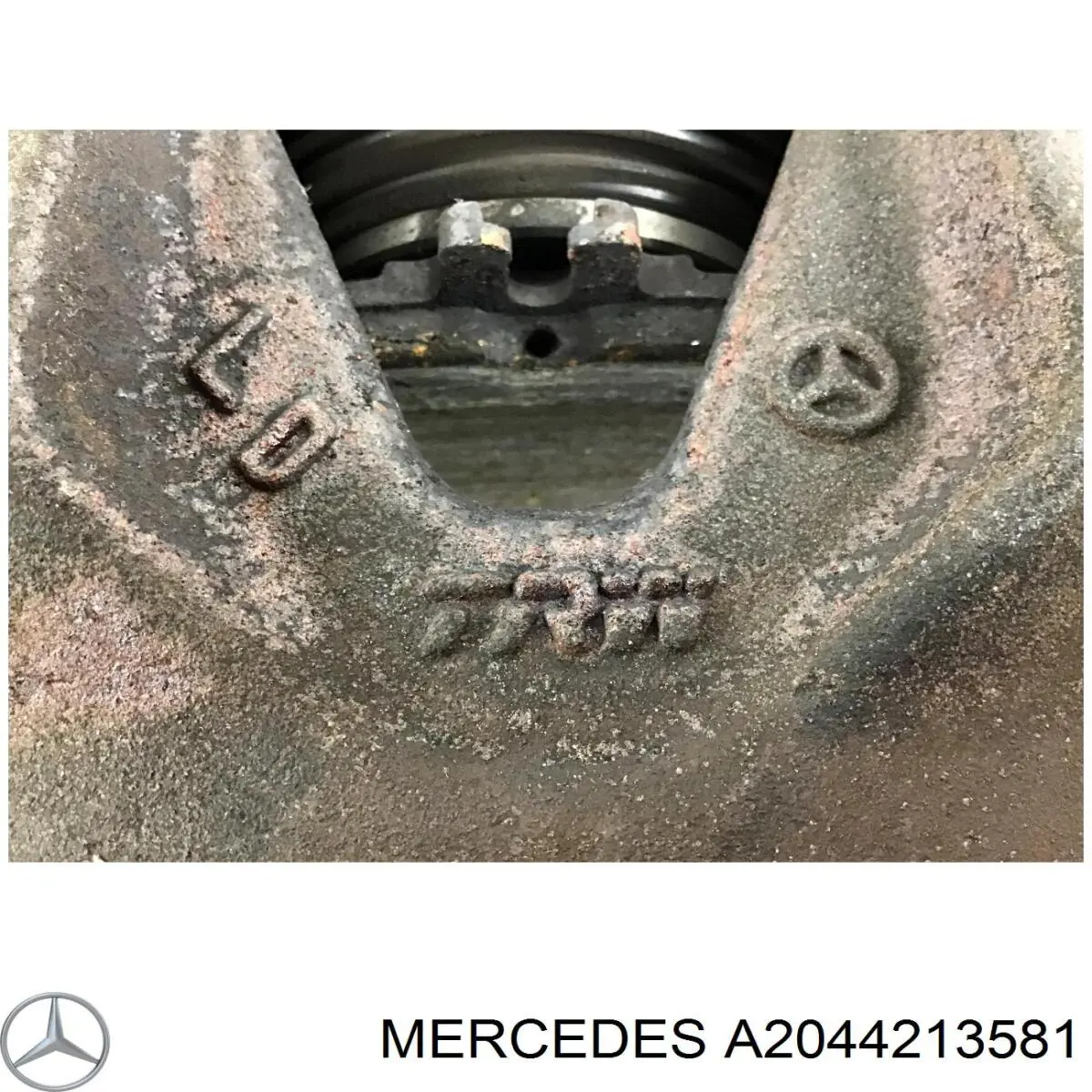 Купити A2044213581 Mercedes Супорт гальмівний передній лівий