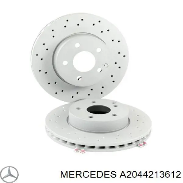 A2044213612 Mercedes Гальмо дискове переднє