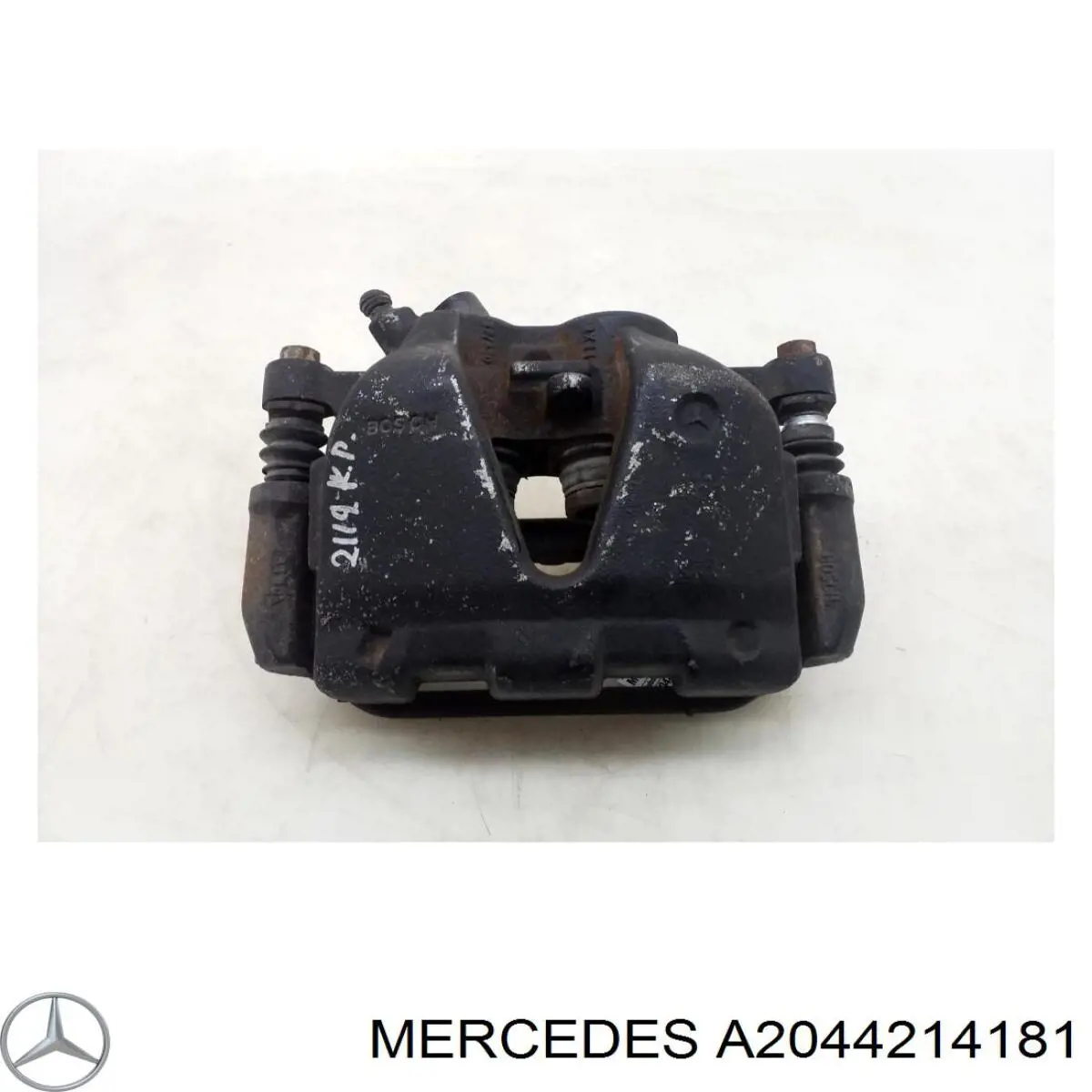 A2044214181 Mercedes Супорт гальмівний, передній, лівий