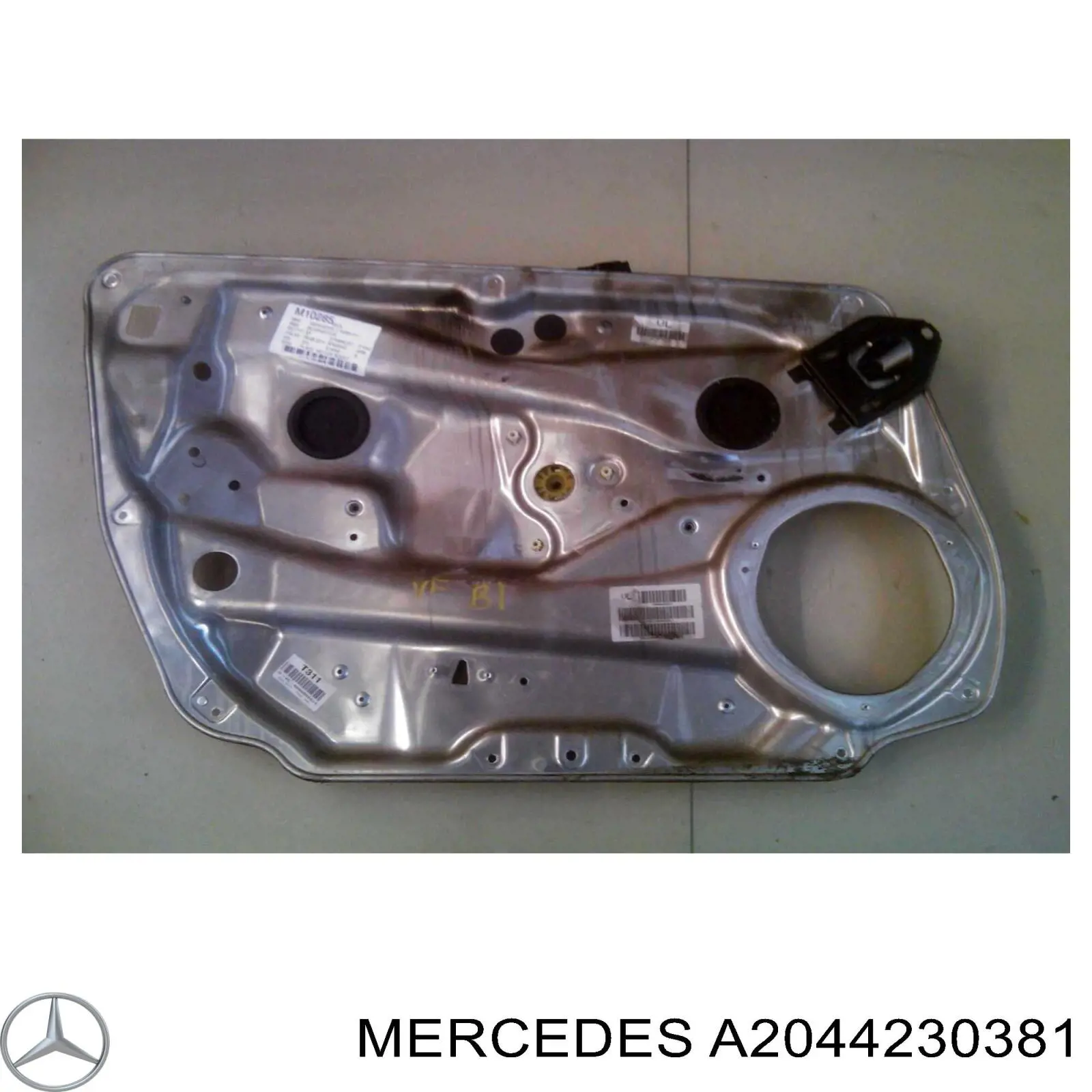 A2044230381 Mercedes Супорт гальмівний задній лівий