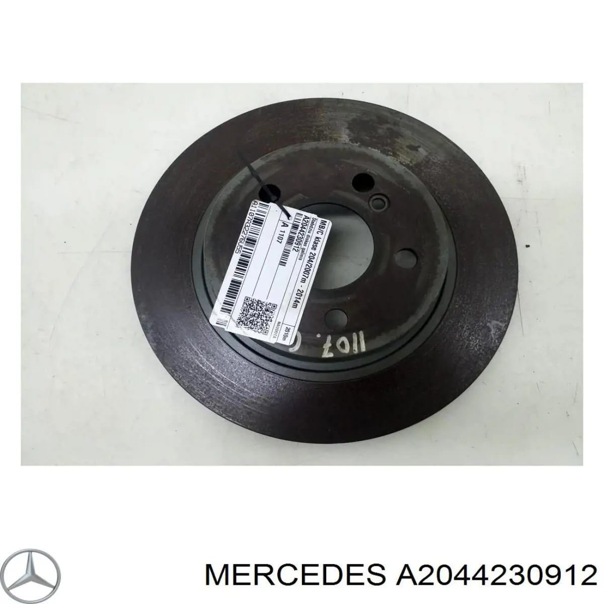 A2044230912 Mercedes Дискові гальма
