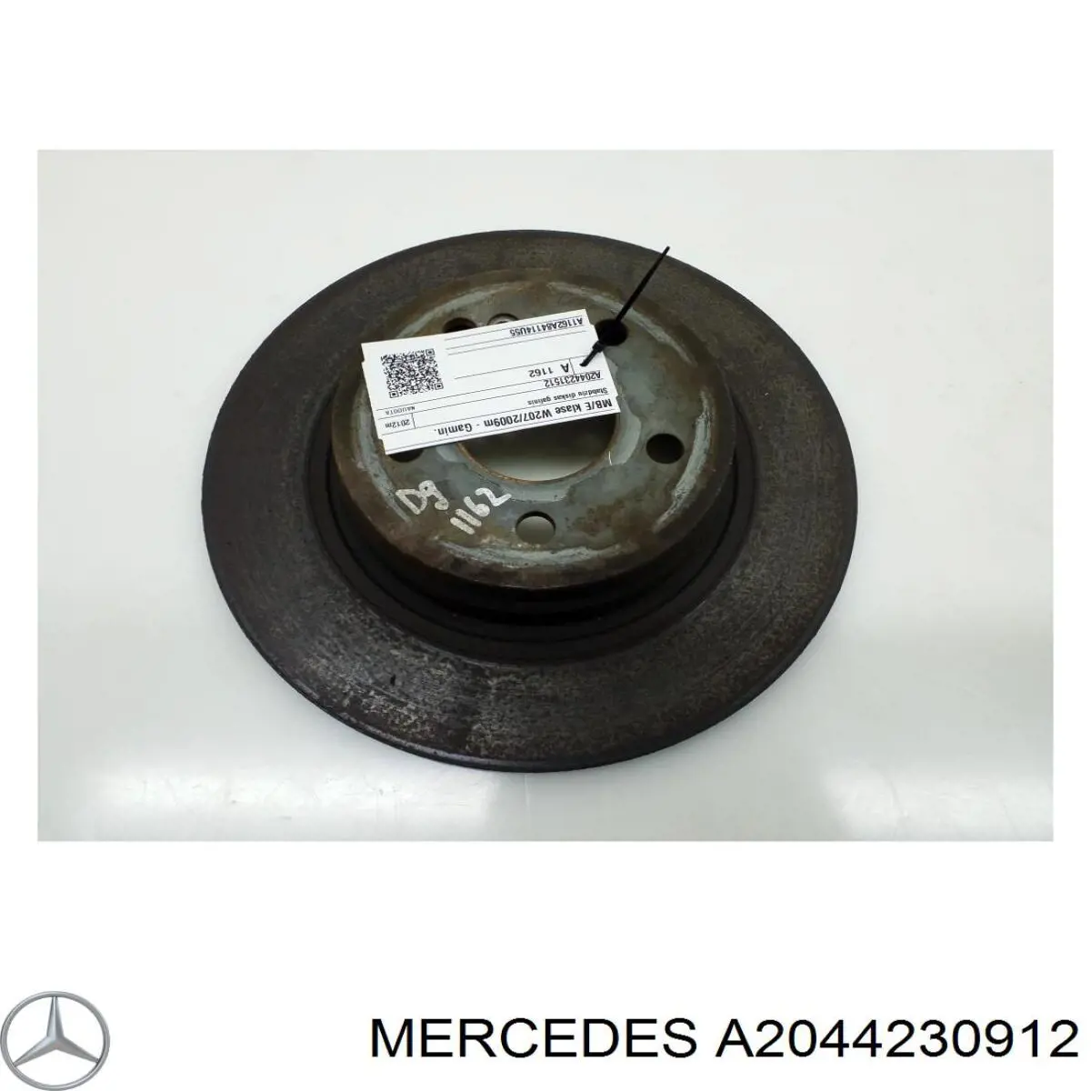 Купити A2044230912 Mercedes Диск заднього гальма