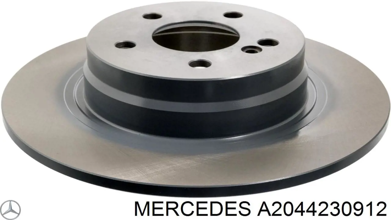 Гальмівні диски A2044230912 Mercedes
