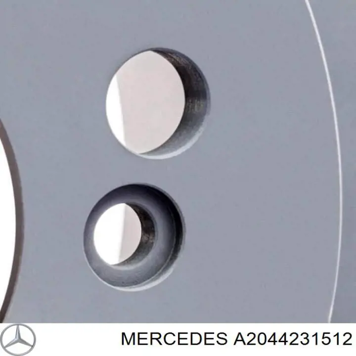 Задні дискові гальма Mercedes A2044231512 ціна, від 36.59 USD