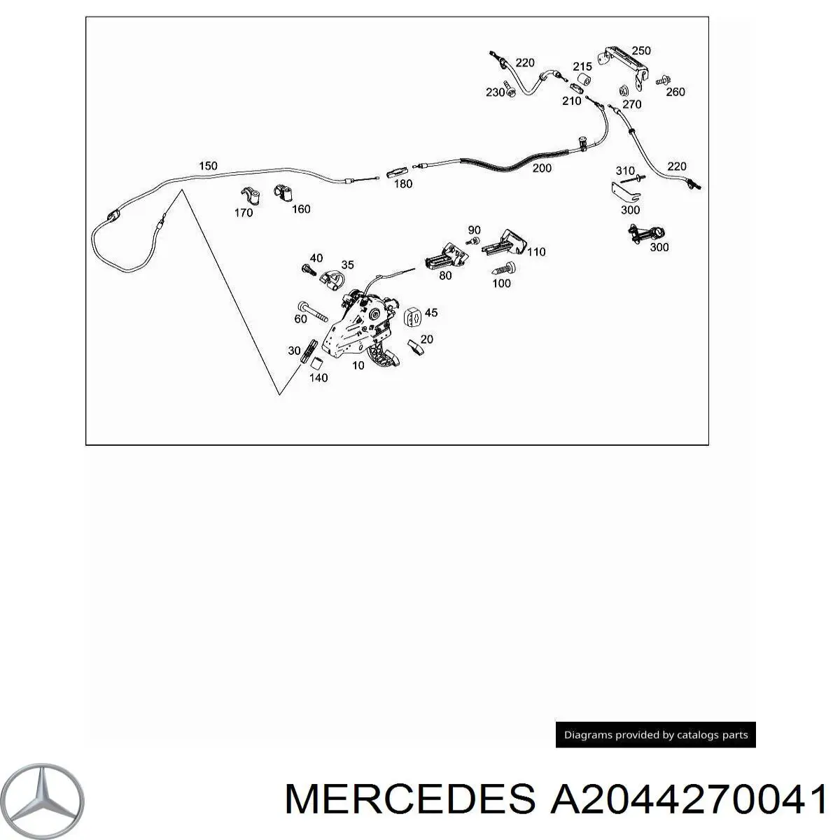 A2044270241 Mercedes 