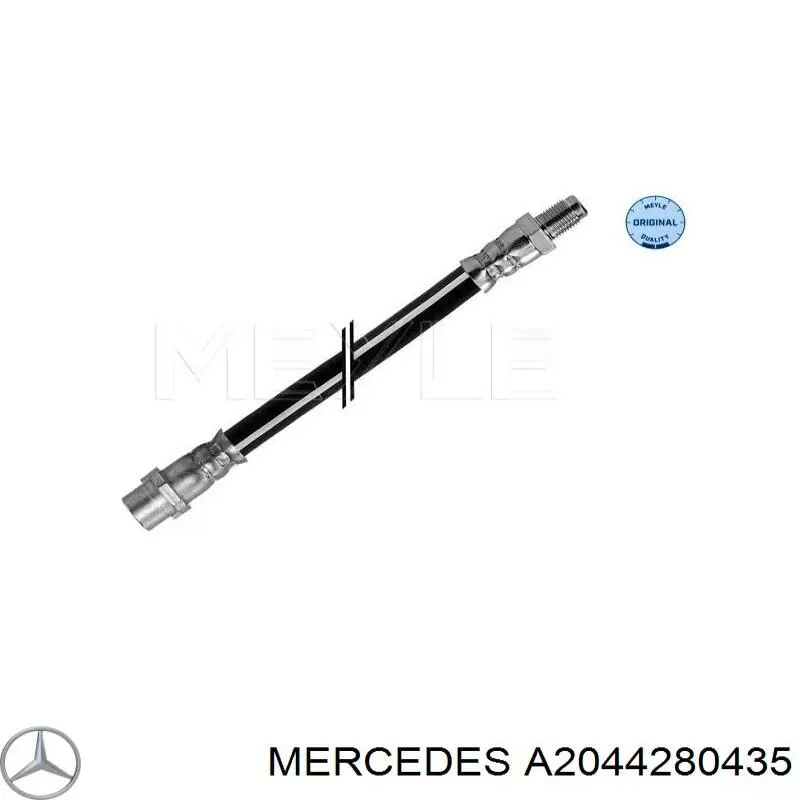 Шланг гальмівний передній Mercedes A2044280435 ціна, від 7.06 USD
