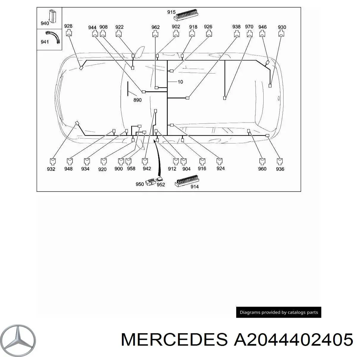 A2044402405 Mercedes 