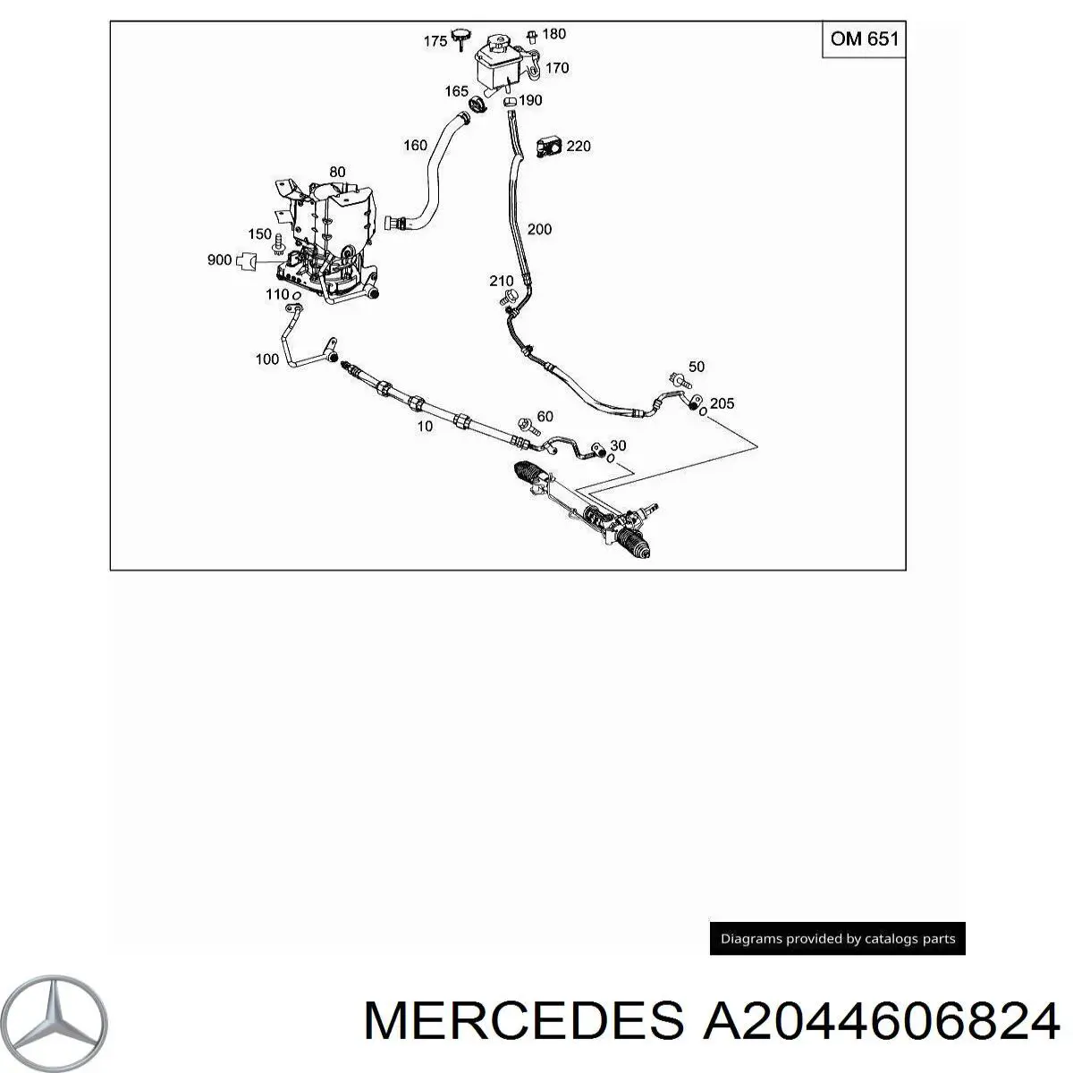 A2044606824 Mercedes 