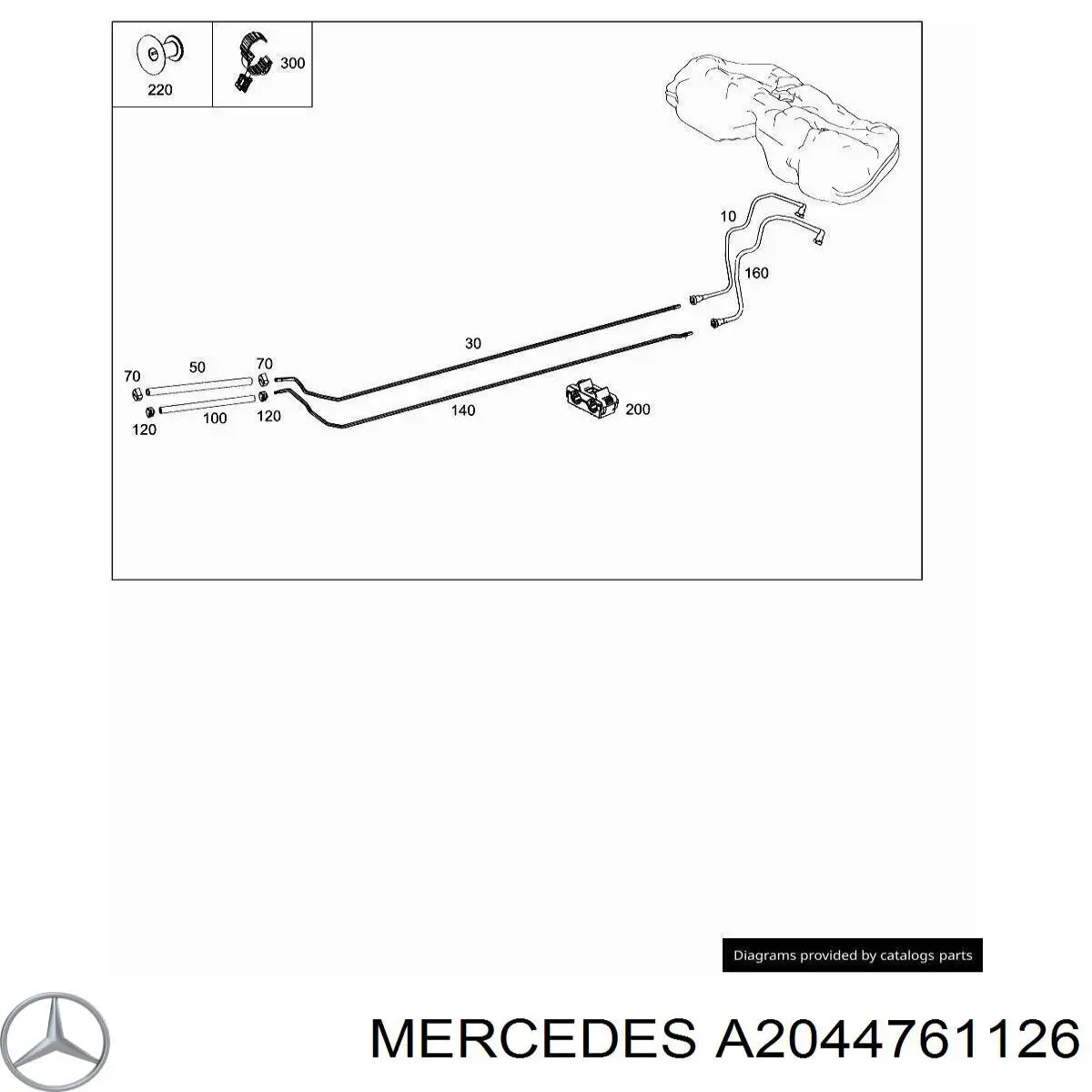 A2044761126 Mercedes 