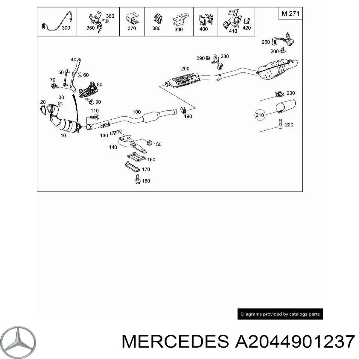  A2044901237 Mercedes