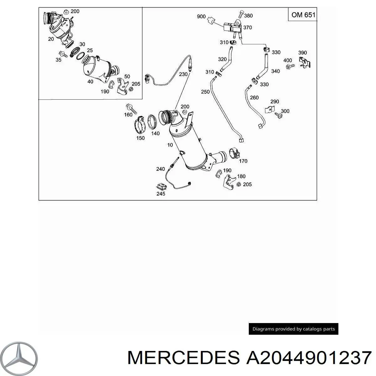  Mercedes A2044901237