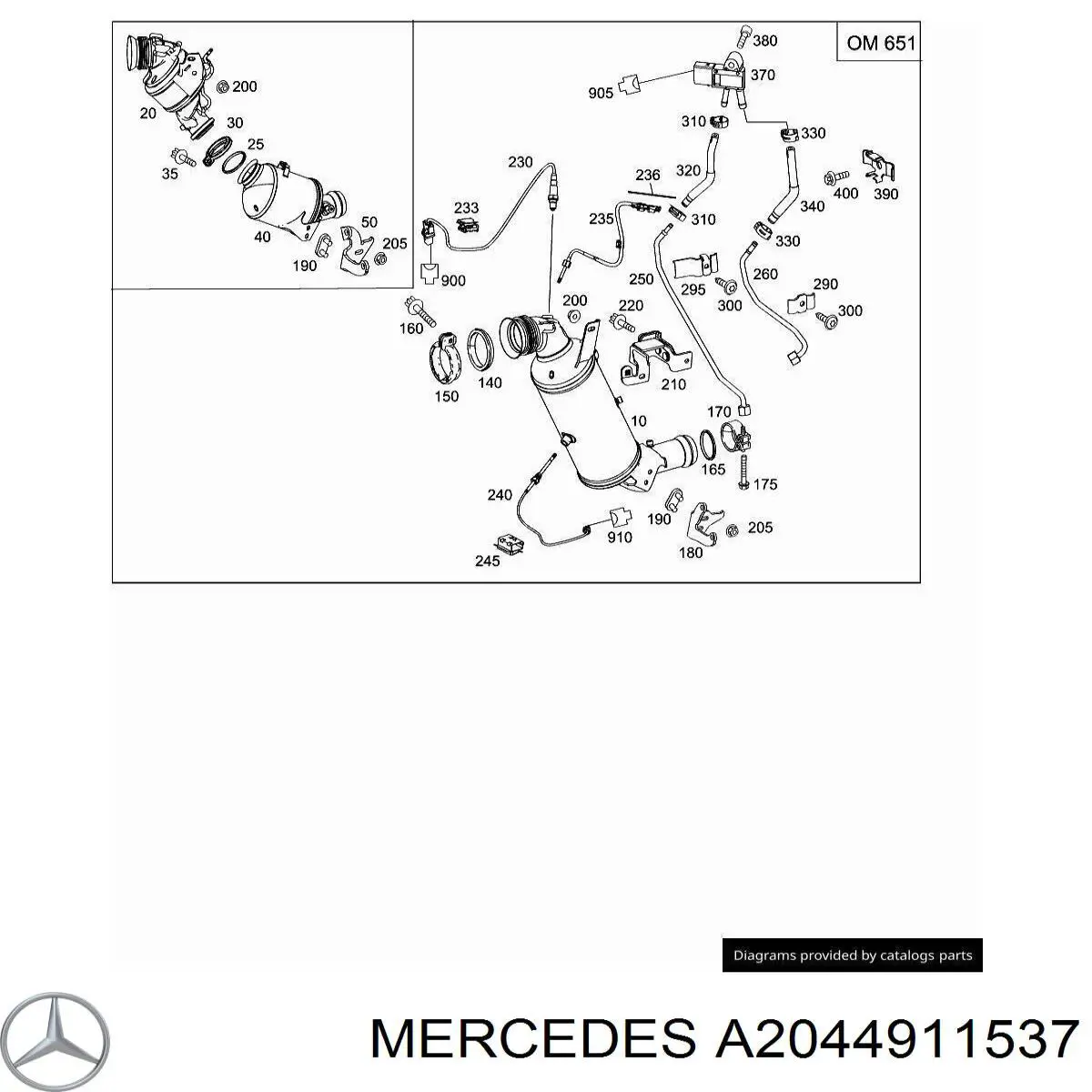  A2044911537 Mercedes