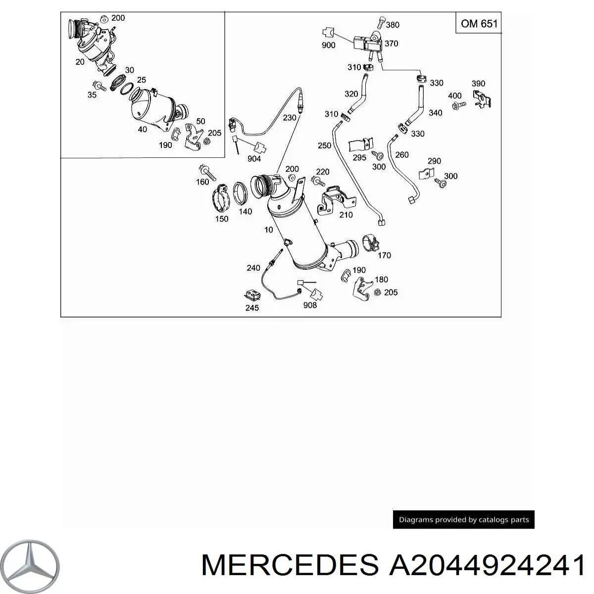 A2044924241 Mercedes 