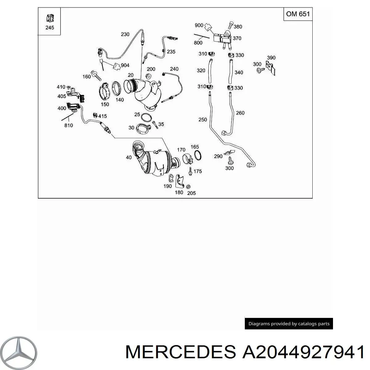  A2044927941 Mercedes