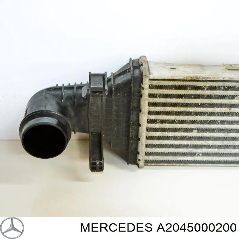 A2045000200 Mercedes радіатор интеркуллера
