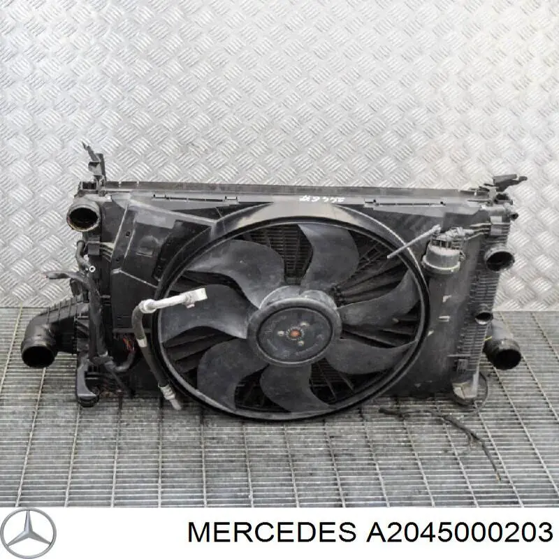 Радіатор основний Mercedes A2045000203 ціна, від 127.22 USD