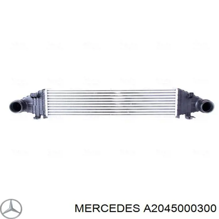 A2045000300 Mercedes радіатор интеркуллера