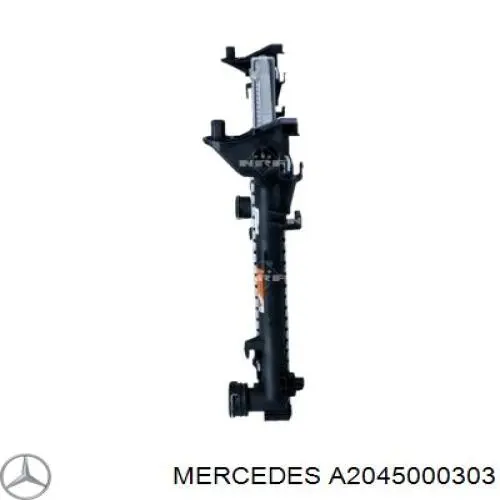 Радіатор основний Mercedes A2045000303 ціна, від 99.63 USD