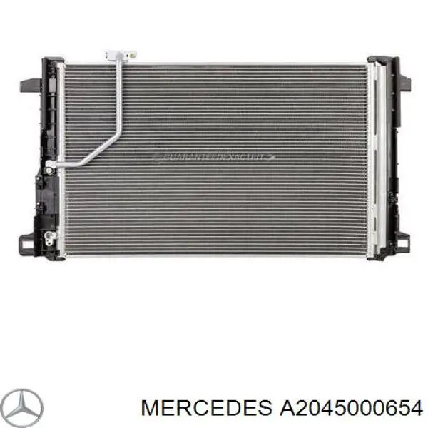 A2045000654 Mercedes радіатор кондиціонера