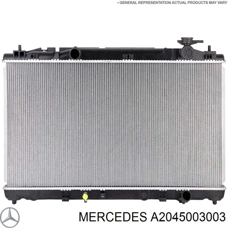Радіатор основний Mercedes A2045003003 ціна, від 208.18 USD