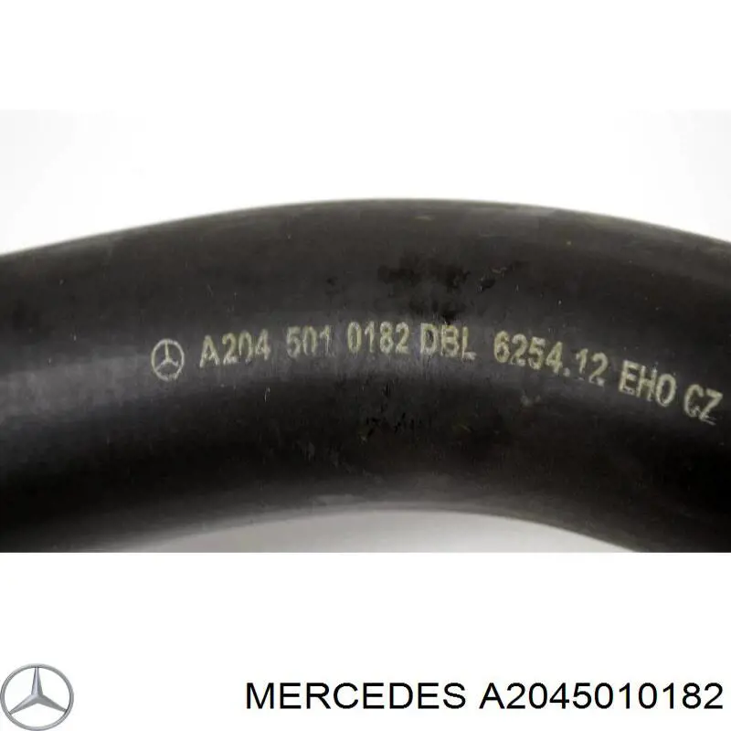 Шланг/патрубок радіатора охолодження, верхній Mercedes A2045010182 ціна, від 19.00 USD