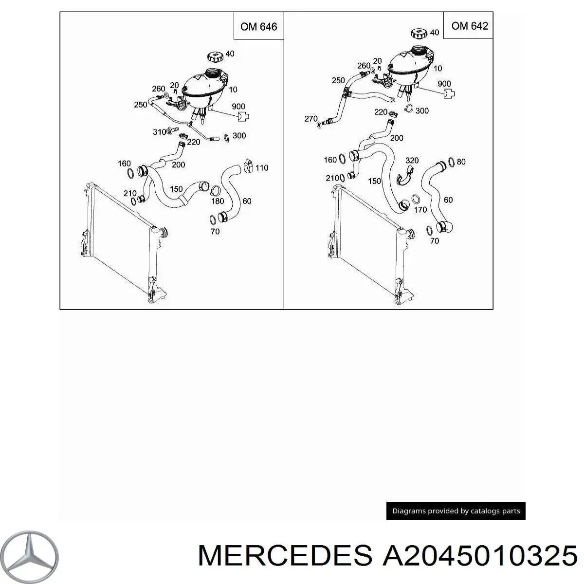  A2045010325 Mercedes