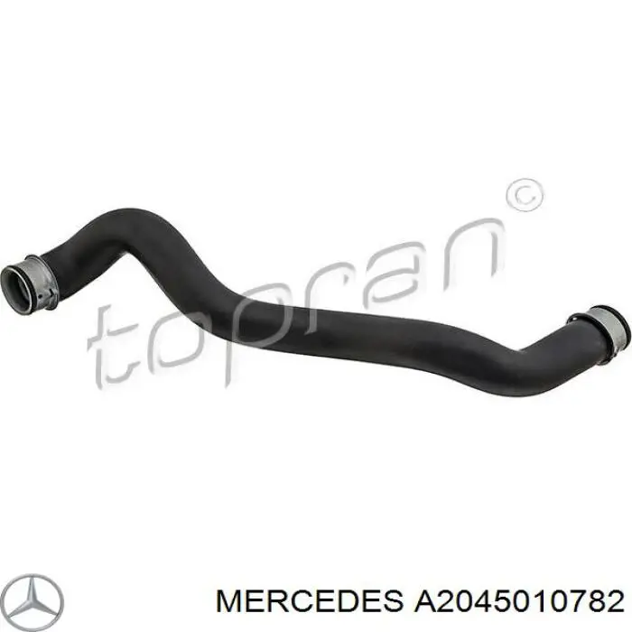 A2045010782 Mercedes шланг/патрубок радіатора охолодження, верхній