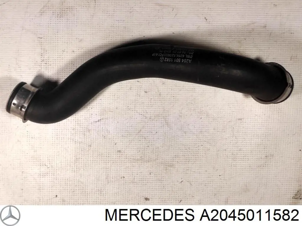 Шланг/патрубок радіатора охолодження, верхній A2045011582 Mercedes