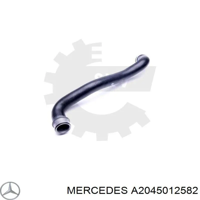 A2045012582 Mercedes шланг/патрубок радіатора охолодження, верхній