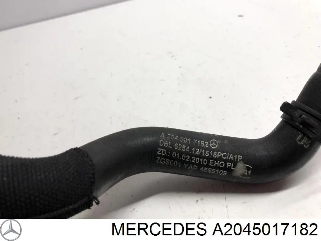 Шланг розширювального бачка, нижній Mercedes A2045017182