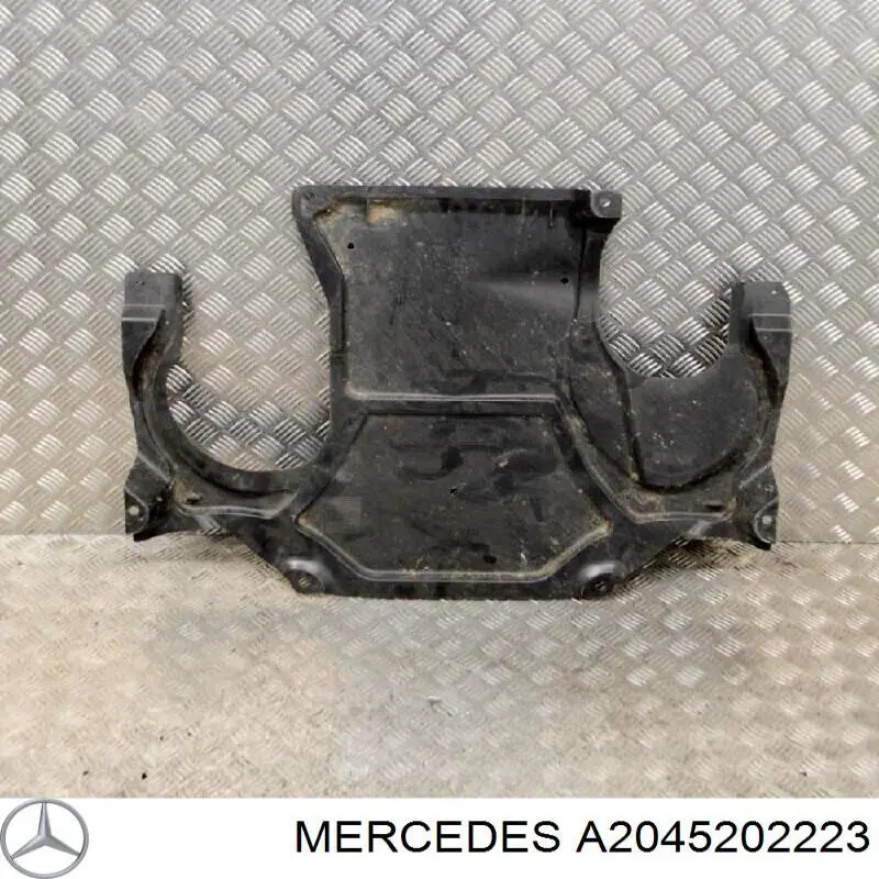 Захист двигуна задній A2045202223 Mercedes
