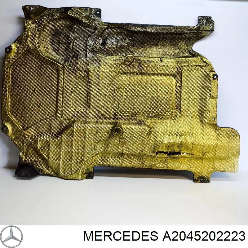 Захист двигуна задній Mercedes A2045204023 ціна, від 49.33 USD