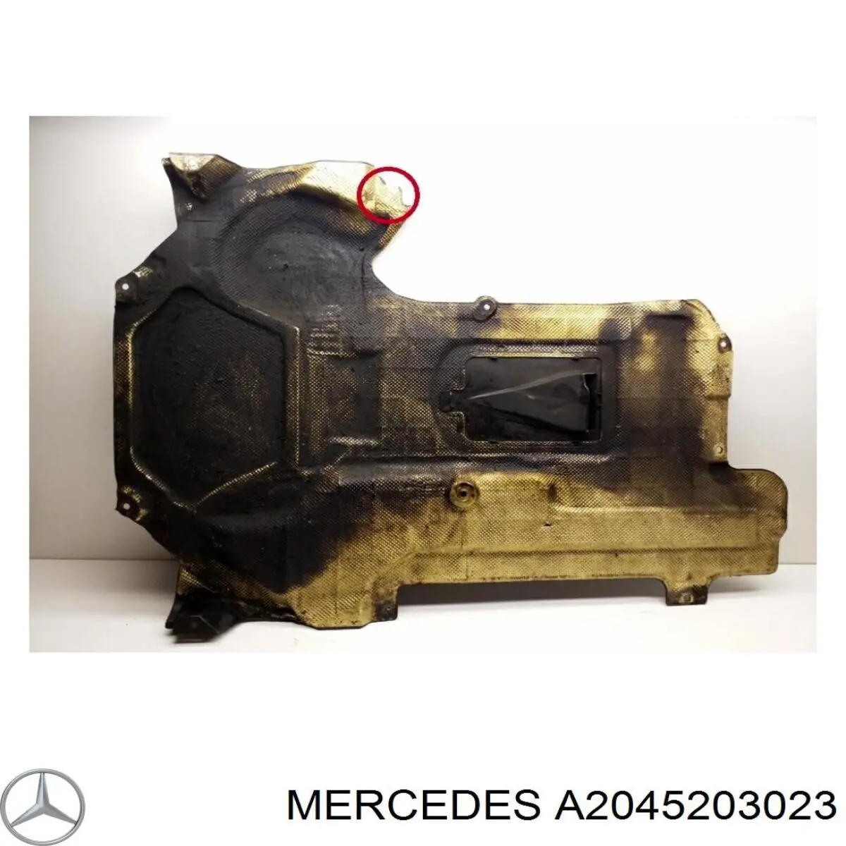 Захист двигуна задній Mercedes A2045203023 ціна, від 152.03 USD