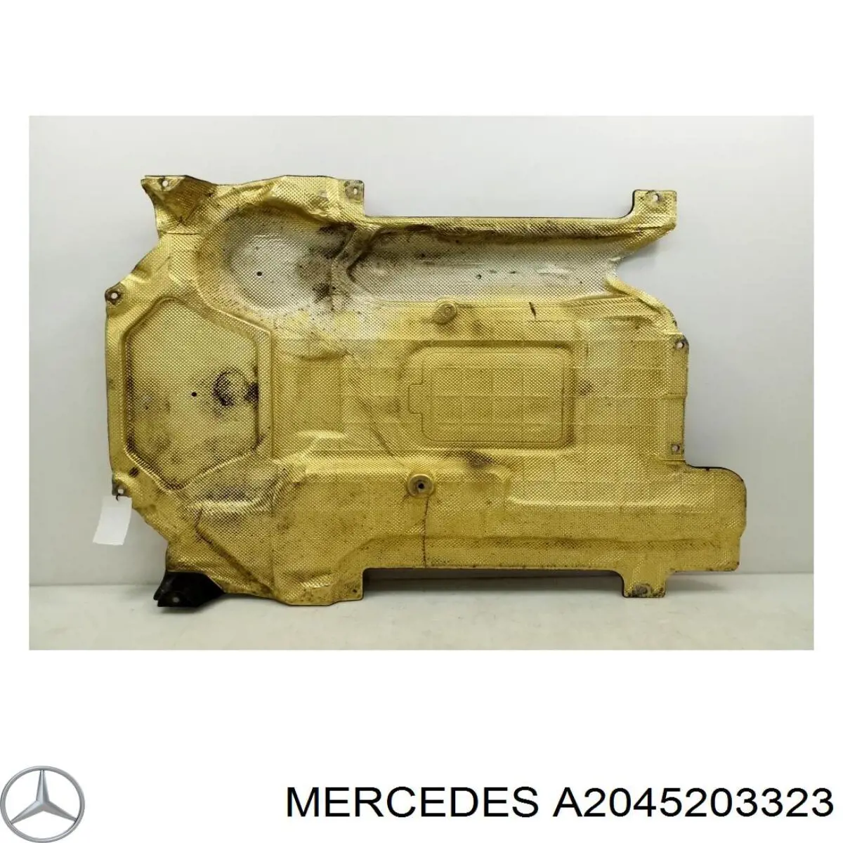 Захист двигуна задній Mercedes A2045203323 ціна, від 49.32 USD