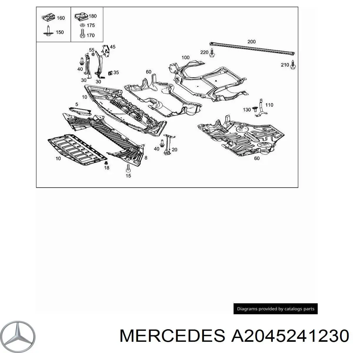  A2045241230 Mercedes