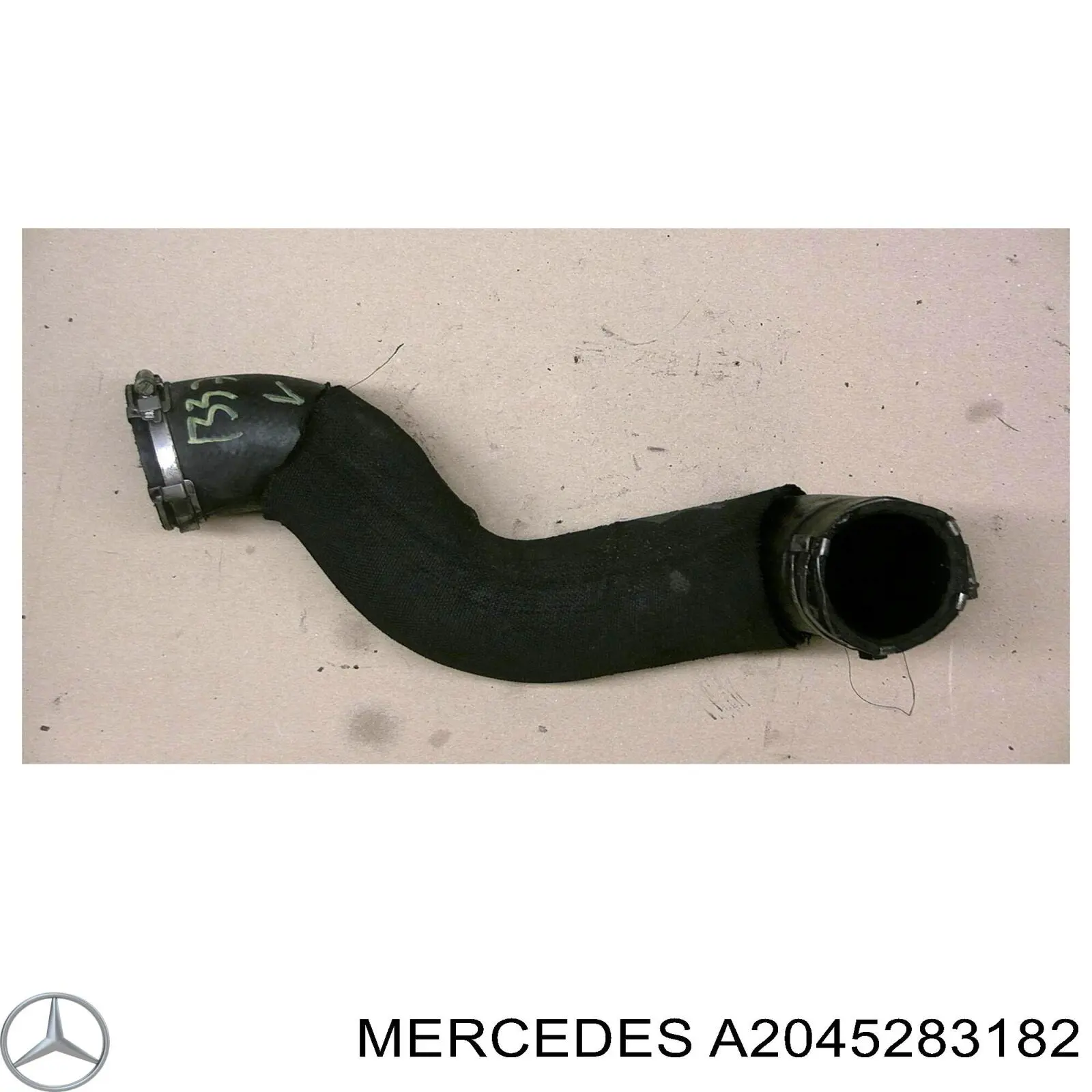 A2045283182 Mercedes Трубка, що нагнітається