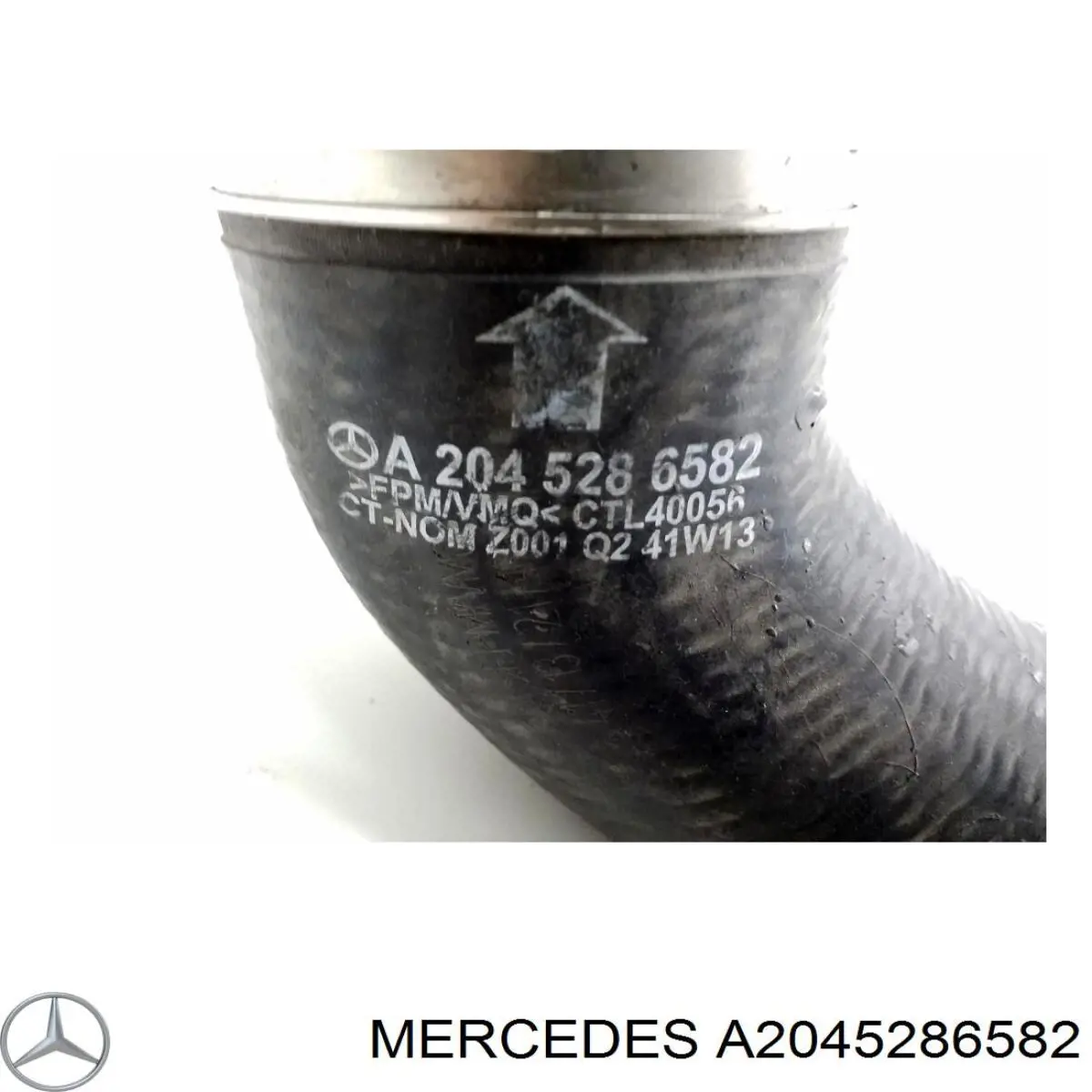 Шланг/патрубок интеркуллера Mercedes A2045286582 ціна, від 48.99 USD