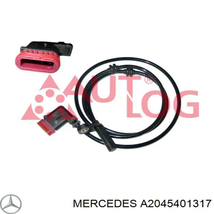 Датчик АБС (ABS) задній Mercedes A2045401317 ціна, від 25.48 USD