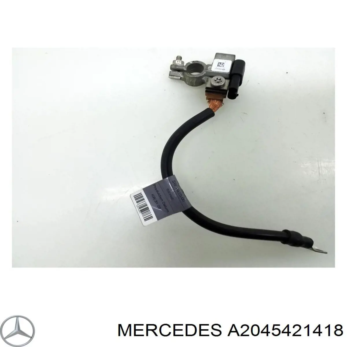Кабель маси акумулятора (АКБ) Mercedes A2045421418 ціна, від 21.98 USD