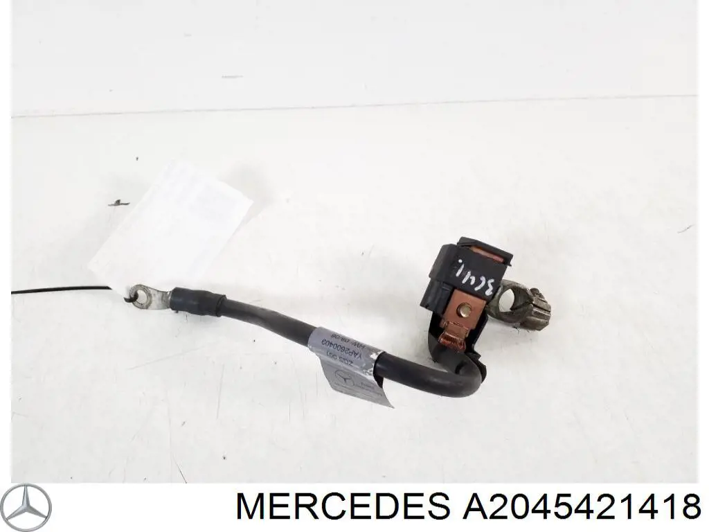 Купити A2045421418 Mercedes Кабель маси акумулятора (АКБ)
