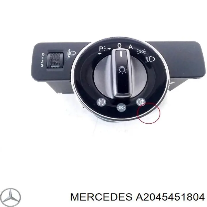 A2045451804 Mercedes 