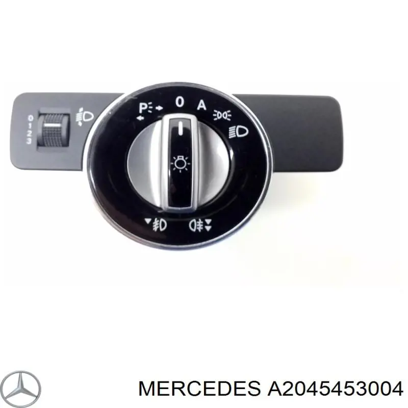 Купити A2045453004 Mercedes Перемикач світла фар, на "торпеді"
