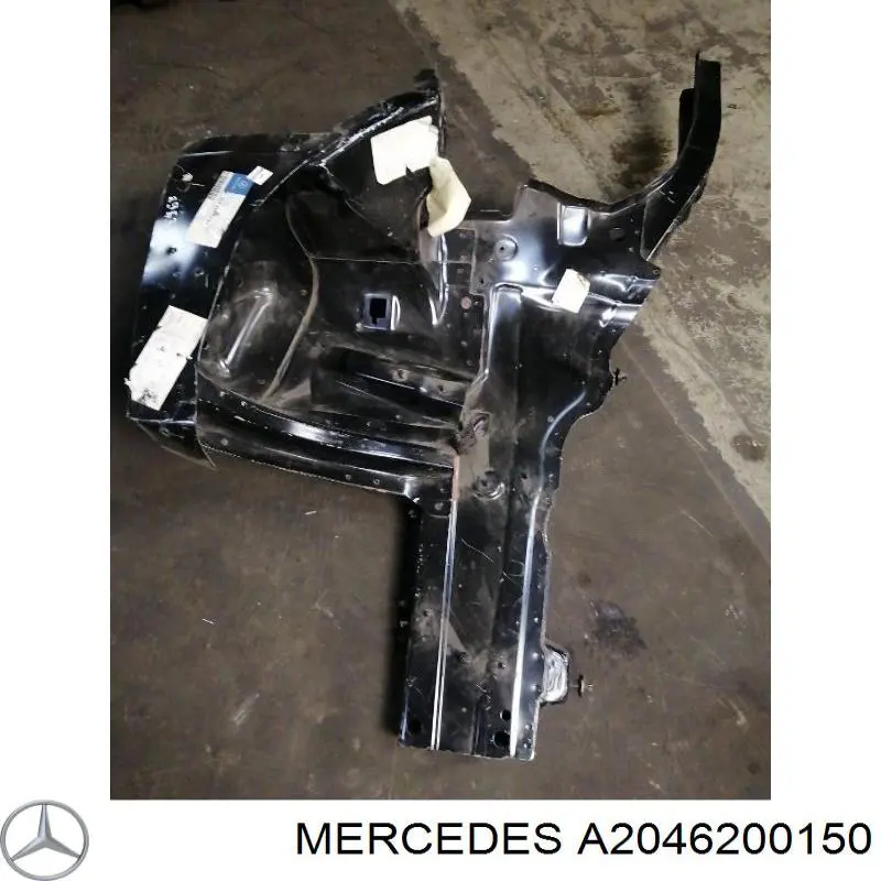 Лонжерон рами передній лівий Mercedes A2046200150 ціна, від 145.70 USD