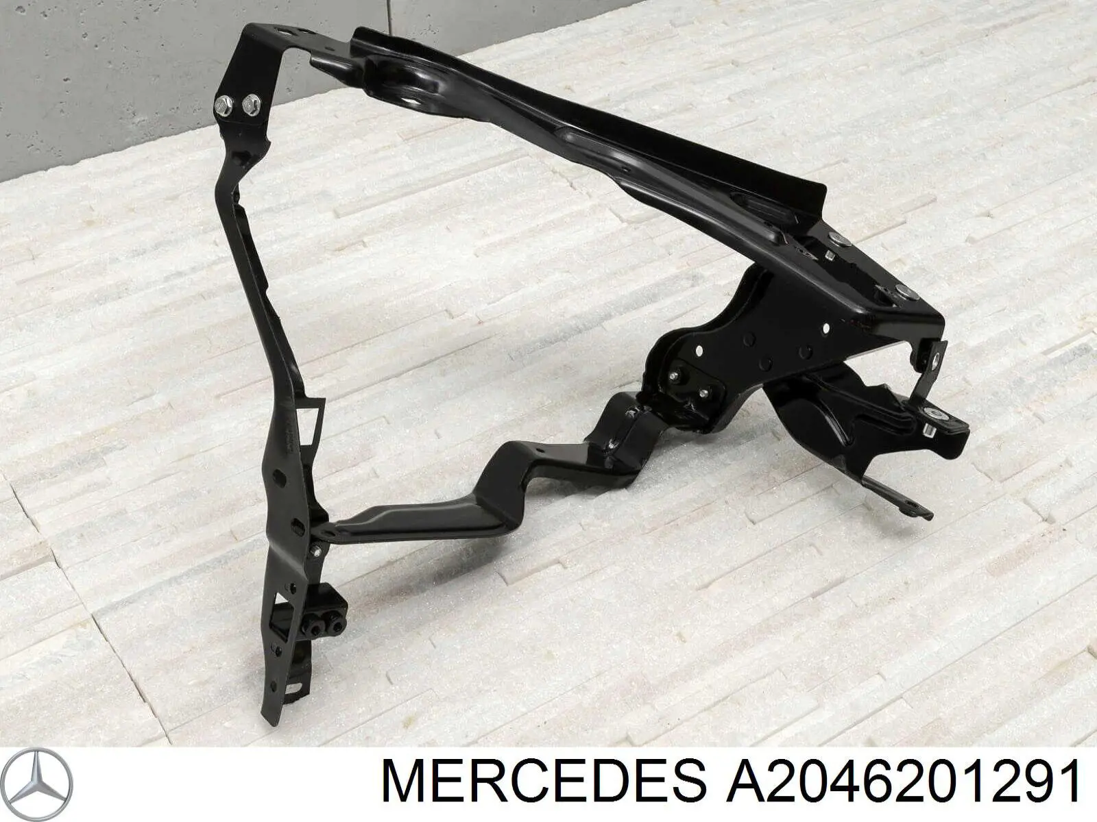 Супорт радіатора правий/монтажна панель кріплення фар A2046201291 Mercedes