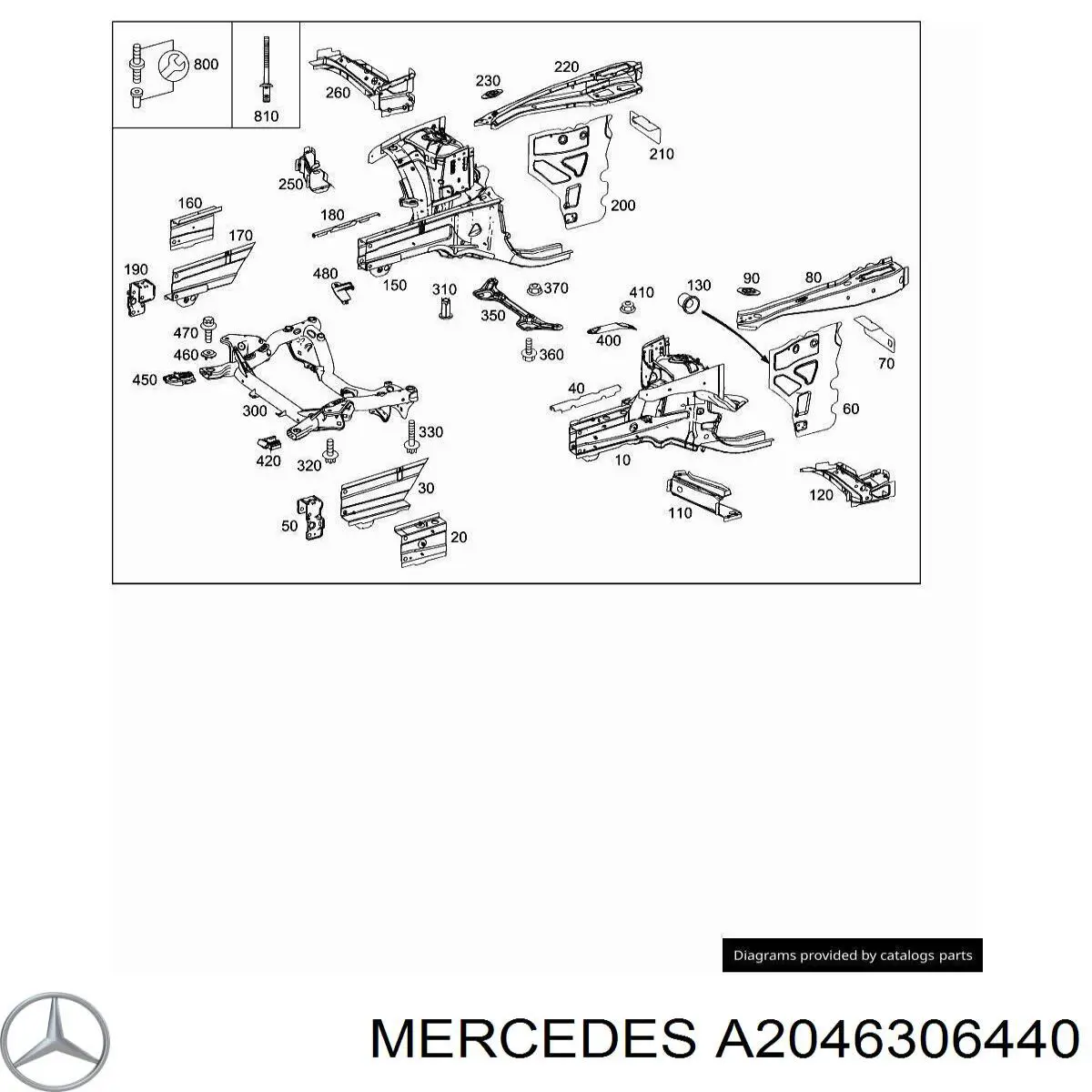 A2046306440 Mercedes 