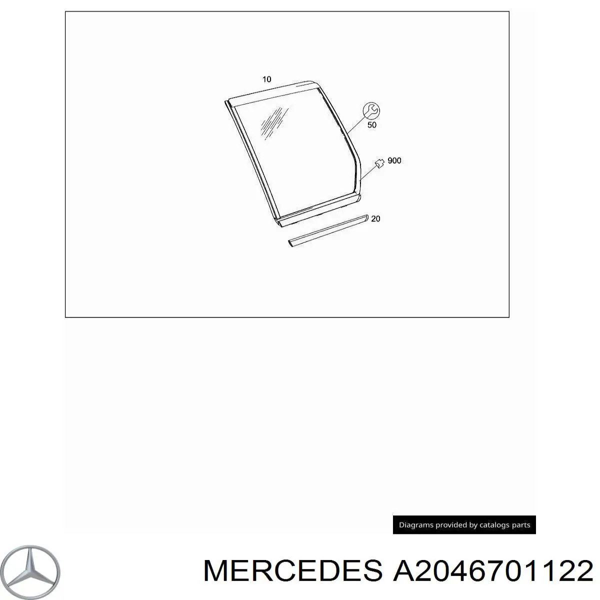 A2046701122 Mercedes 