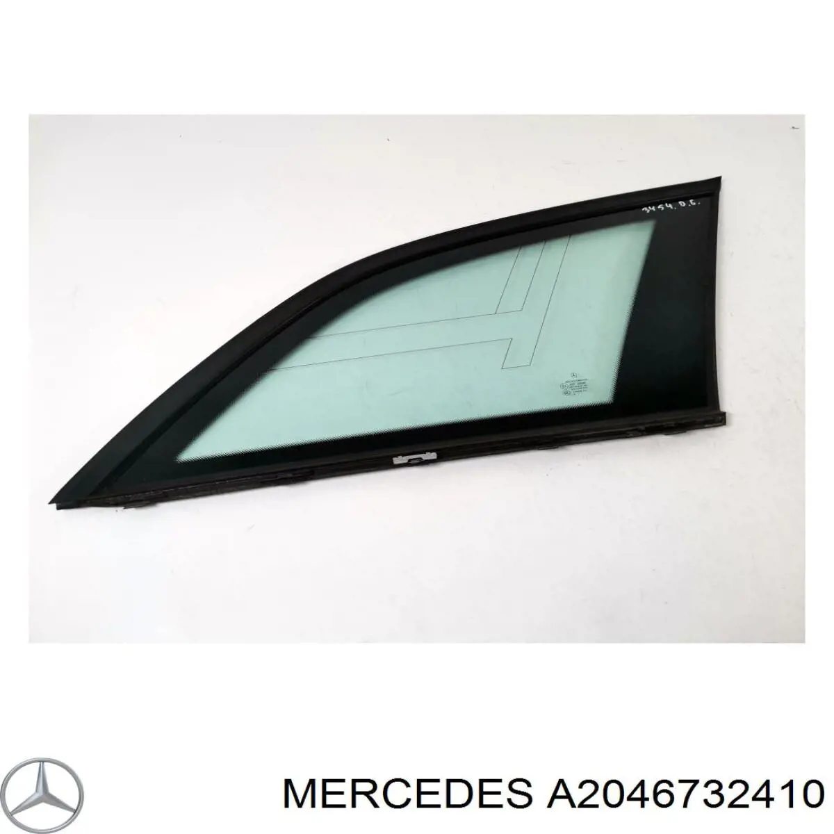 Скло багажного відсіку, праве Mercedes A2046730200 ціна, від 69.68 USD