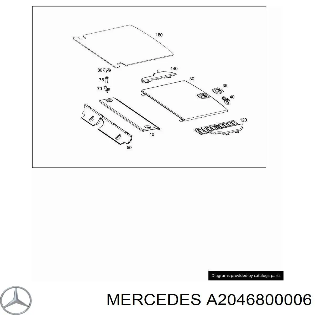A2046800006 Mercedes 